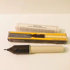 Vintage  Battery Operated Engraver Hong Kong